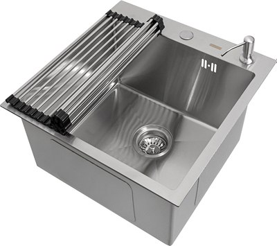 Мойка кухонная Arfeka Eco AR 45x50 + RM AR + DS AR - фото