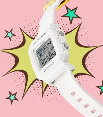 Часы наручные женские Casio BGD-10L-7E