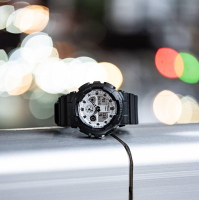 Часы наручные мужские Casio GA-100WD-1A