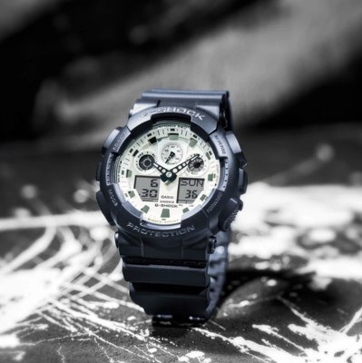 Часы наручные мужские Casio GA-100WD-1A