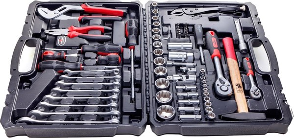 Универсальный набор инструментов Сервис Ключ 11072 - фото