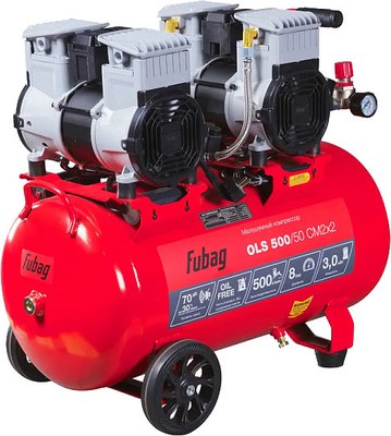 Воздушный компрессор Fubag OLS 500/50 CM2х2 / 646074