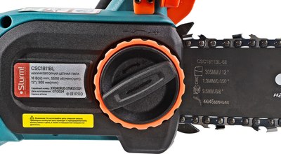 Пила цепная аккумуляторная Sturm! CSC1811BL