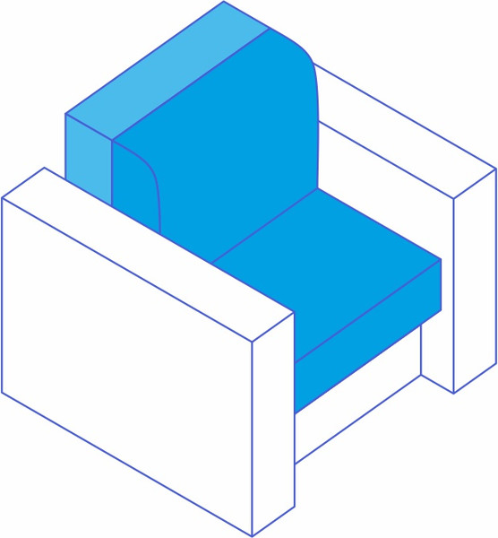Кресло-кровать Сириус Лидер-3 ППУ 105x110