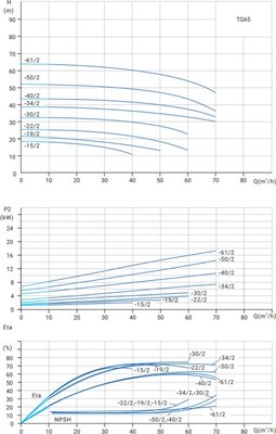 Центробежный насос Wellmix TG 65-15/2T BQQE / 12019966