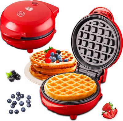 Вафельница Великие Реки Кубань-7 (красный)