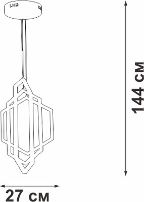 Люстра Vitaluce V4633-0/3S