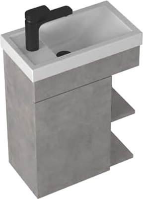 Тумба с умывальником Briz Чикаго 45 Фостер / 241 03-18045-06 00 БТН - фото