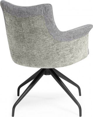 Стул Woodville Kaser 360 поворотный (серый/черный)