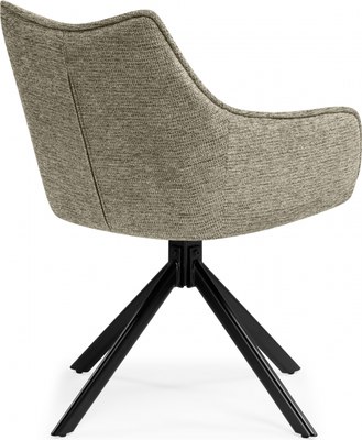 Стул Woodville Denever (бежевый/черный)