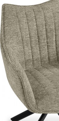 Стул Woodville Denever (бежевый/черный)