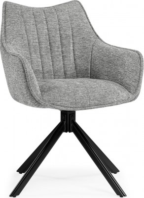 Стул Woodville Denever (серый/черный)