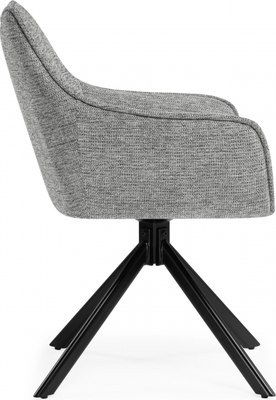 Стул Woodville Denever (серый/черный)