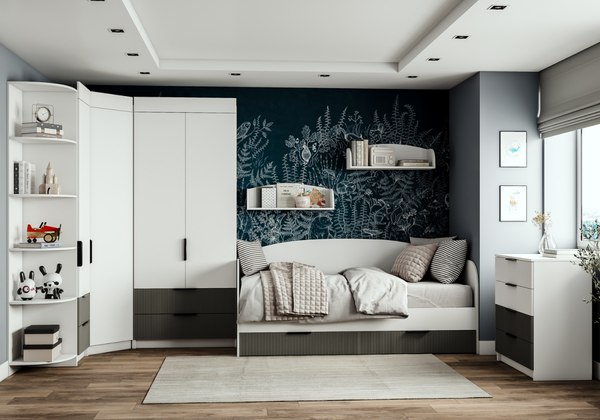 Шкаф-пенал ДСВ Лавис ШД 450.1