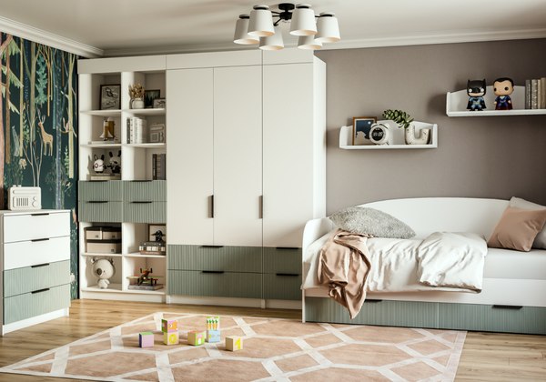 Шкаф-пенал ДСВ Лавис ШД 450.1