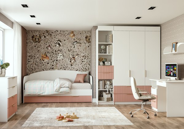 Шкаф-пенал ДСВ Лавис ШД 450.1