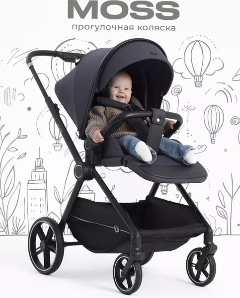 Детская прогулочная коляска Rant Moss / RA323