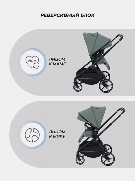 Детская прогулочная коляска Rant Moss / RA323