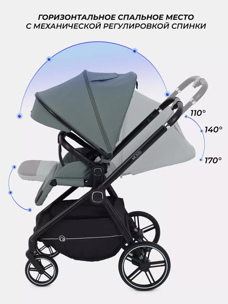 Детская прогулочная коляска Rant Moss / RA323
