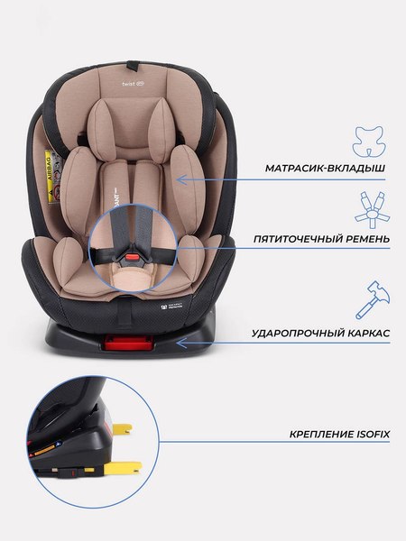 Автокресло Rant Basic Isofix Twist pro / YC06