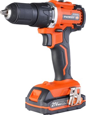 Аккумуляторная дрель-шуруповерт PATRIOT BR 210UES BL / 180301550 - фото