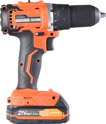 Аккумуляторная дрель-шуруповерт PATRIOT BR 210UES BL / 180301550