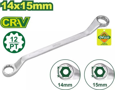 Гаечный ключ DYLLU Накидной 14х15мм / DTSA3105