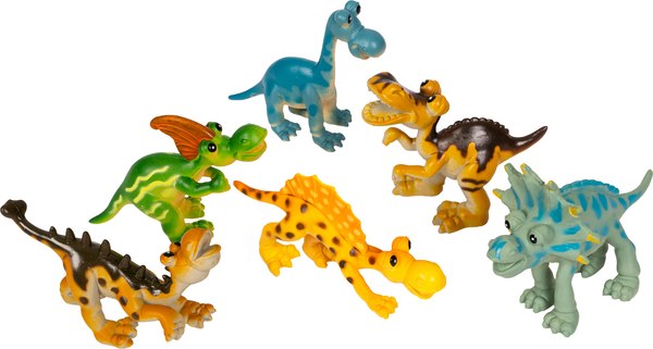 Набор фигурок игровых Bondibon Ребятам о зверятах / ВВ6513 - фото