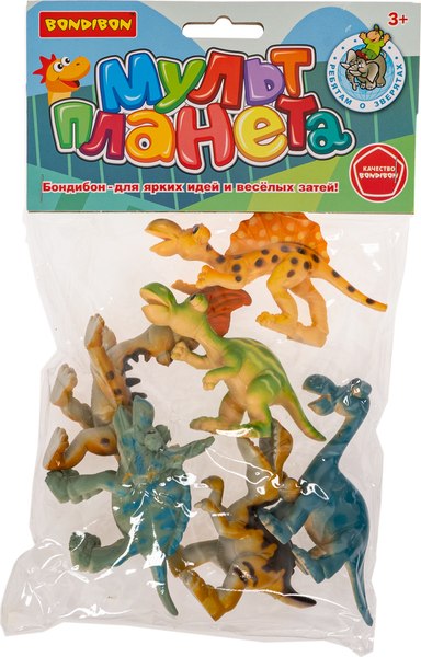 Набор фигурок игровых Bondibon Ребятам о зверятах / ВВ6513