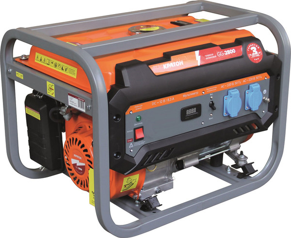 Бензиновый генератор Кратон GG-2800 - фото