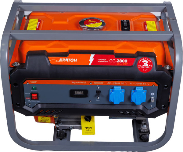 Бензиновый генератор Кратон GG-2800