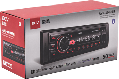 Бездисковая автомагнитола ACV AVS-401UBR