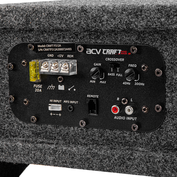 Корпусной активный сабвуфер ACV Craft FS12A