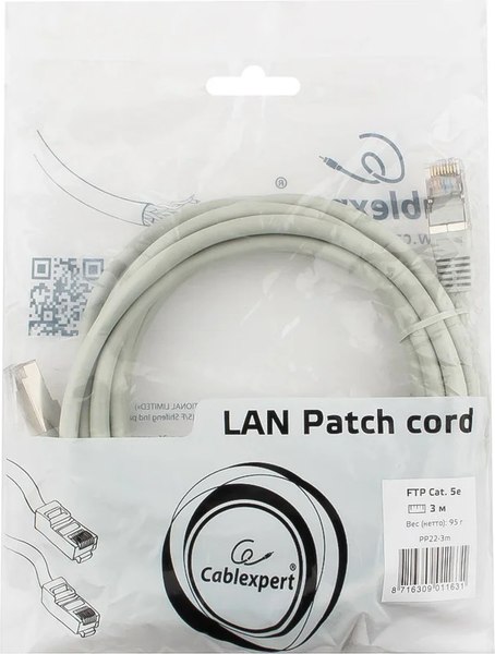 Кабель Cablexpert PP22-3M