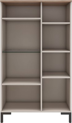 Шкаф с витриной Stolline Тоскана со стеклом / 535.09