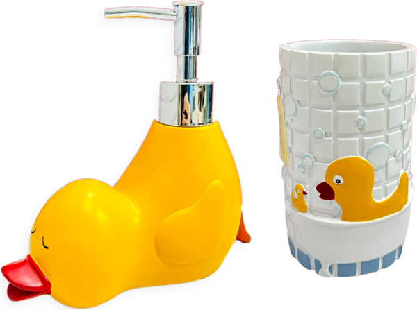 Стакан для зубной щетки и пасты Primanova Duck DR-73402