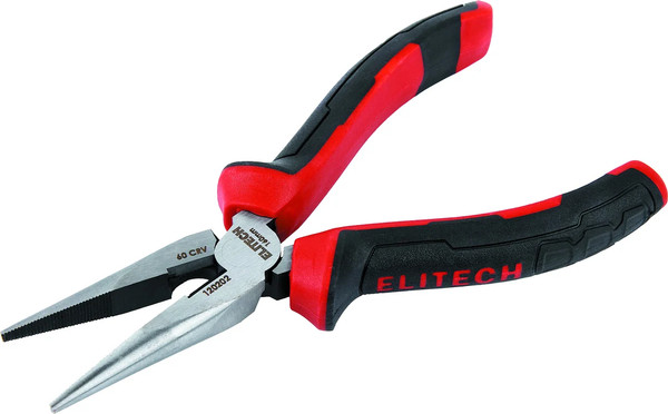 Длинногубцы Elitech 180мм / 207107 - фото