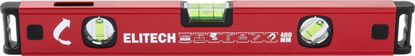 Уровень строительный Elitech 40см / 207192 - фото