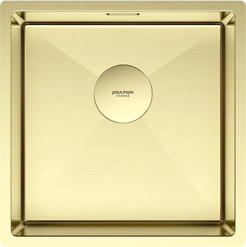 Мойка кухонная Paulmark Next 44 Uni PM214444-LG - фото