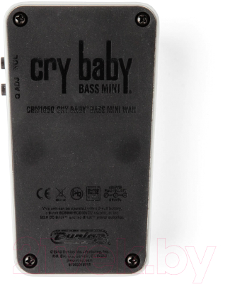 Педаль электрогитарная Dunlop Manufacturing CryBaby CBM105Q Bass Mini