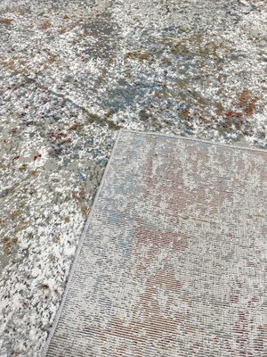 Коврик Milat Leda C802F-L-GRAY-BURGUNDY