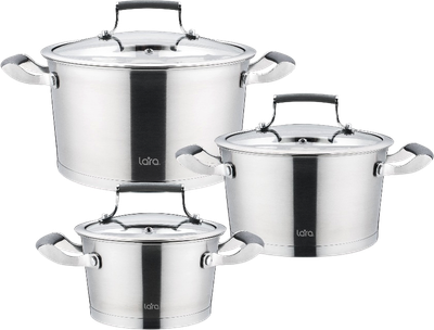 Набор кастрюль Lara Венера LR02-131 - фото