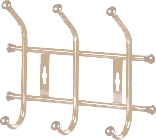 Вешалка для одежды Ника ВНТ3/БЖ - фото