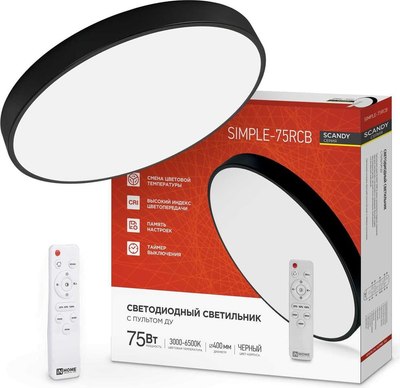 Потолочный светильник INhome Scandy Simple-95RCB / 4690612057347