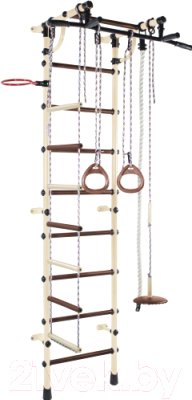 Детский спортивный комплекс Формула здоровья Гамма (бежевый/коричневый) - фото