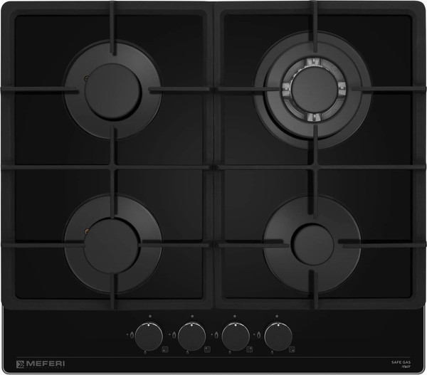 Газовая варочная панель MEFERI MGH604BK Glass Power