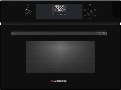 Электрический духовой шкаф MEFERI MEO607BK Microwave - фото