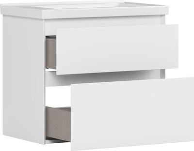 Тумба под умывальник Belux Киото НП 70-02 (1, белый глянцевый)