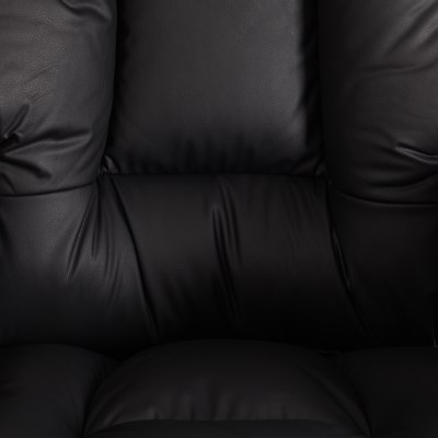 Кресло офисное Tetchair Brooklyn кожзам (черный)