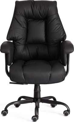 Кресло офисное Tetchair Brooklyn кожзам (черный)